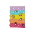 Cuadernos personalizados de silicona espiral personalizada con PVC