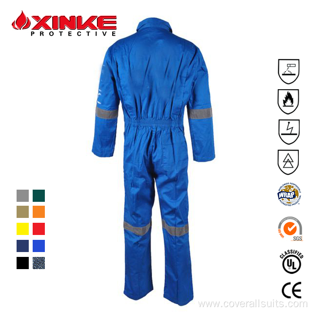 Oem Wholesale Cotton Fireproof Work Coveralls