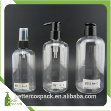 360ml boston bottle plastic empty bottle with closures