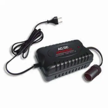 AC/DC Converter with Two-pin Plug and 110 or 230V AC Input Voltage