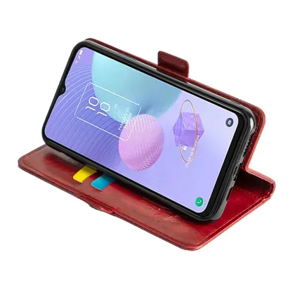 Side Buckle Luxury Mobile Phone Case for TCL Phones