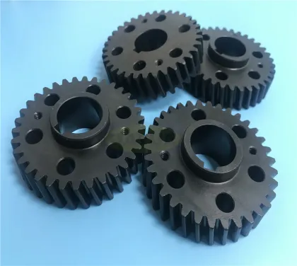 Custom made pinion shafts and ring gears machining