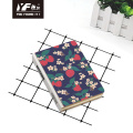 Custom butterfly style hardcover notebook with cloth spine paper diary