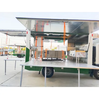 Mobile Food Trailers: Customizable Solutions for Fast Food Businesses - Including Taco Carts, Chinese Food Shops, and Concession Stands with Service Windows