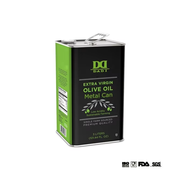 DADI 3L Rectangular Oil Container with Handle Lid