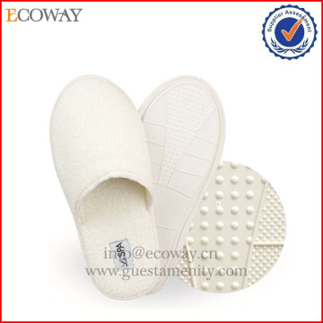 disposable terry towel cotton velour hotel slipper