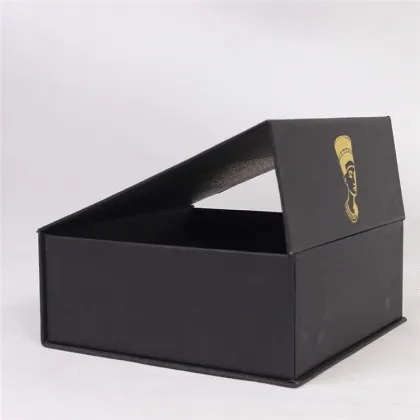 Black Matte Elegant Storage Gift Cosmetics Box