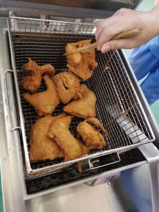 Factory Cheap Price Fries Machinery: Fish and Chips Frying Machine