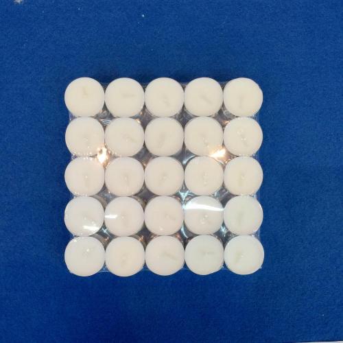 Church Religous White Round Mini Tealights Candle