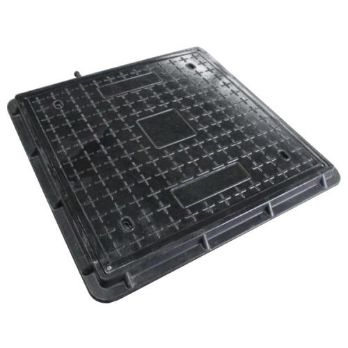 High quality sealed cast iron square manhole cover