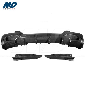Dry Carbon Fiber Rear Diffuser for 2022-2023 BMW IX3 G08i