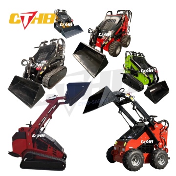 CE EPA Mini Skid Steer Loader with 300kg Lifting Capacity and B&S Engine