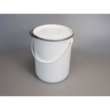 Cubo de plástico de lata recta de 6 litros