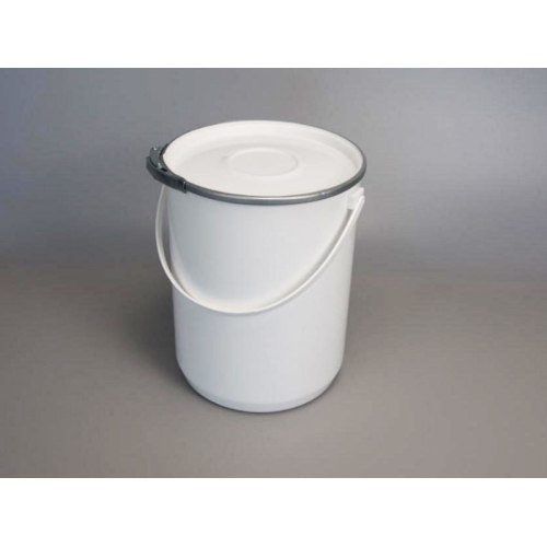 Cubo de plástico de lata recta de 6 litros