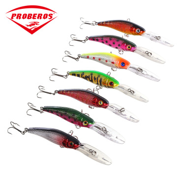 7 Color 7.6g Floating Minnow Lure - Wholesale Suspending Jerkbait for Fishing Tackle Store