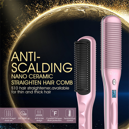 top hair straightening brush