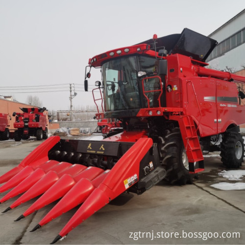 Diesel Powered Grain Picker Corn Harvester for Sale