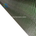 Custom green colorful carbon fibre metal wire fabric