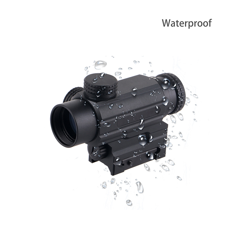 1x25 Prism Red Dot Sight 0.5moa Parallax ฟรี คุณภาพสูง 1x25 Prism Red