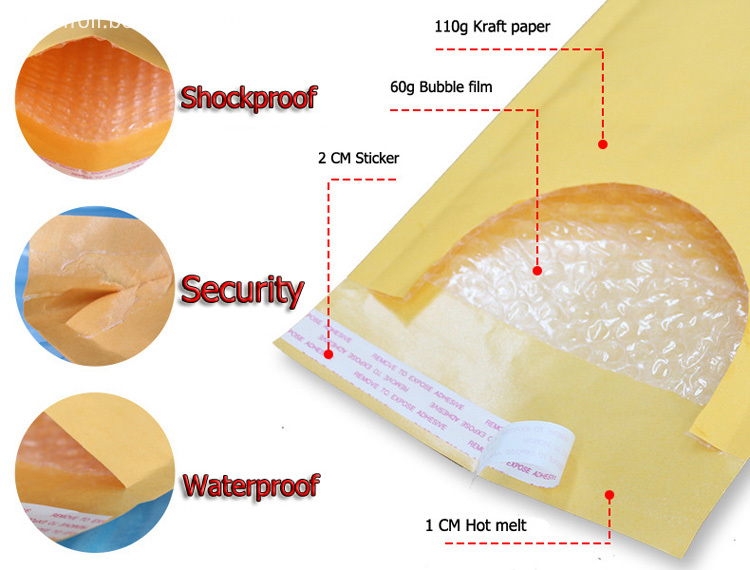 The Details Of Kraft Bubble Mailers