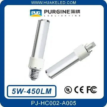 ul listed led pl lamp g24q-3 base 6500k 4000K