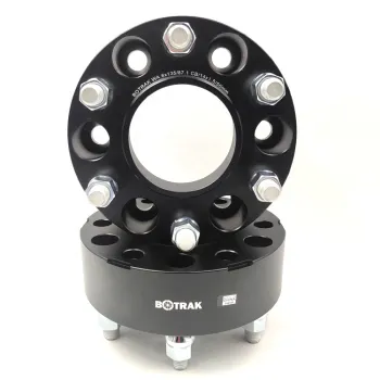 BOTRAK 2 Inch 50mm 6x135 CB87.1 M14x1.5 Wheel Adapters and Spacers for Ford F150 Expedition Lobo 2015-2022