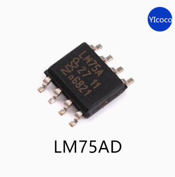 मूल वास्तविक LM75AD चिप तापमान सेंसर SOP-8