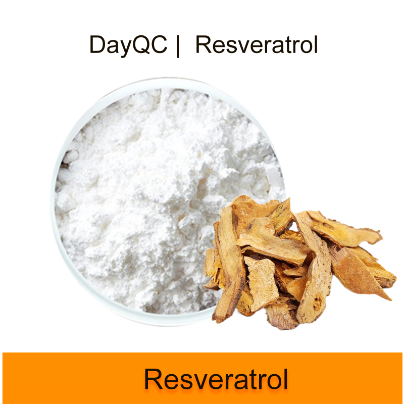 Polvo de resveratrol en la piel de resveratrol a granel