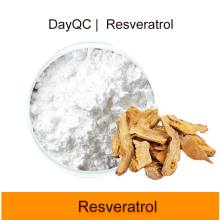 Resveratrol em pó na pele de resveratrol em massa