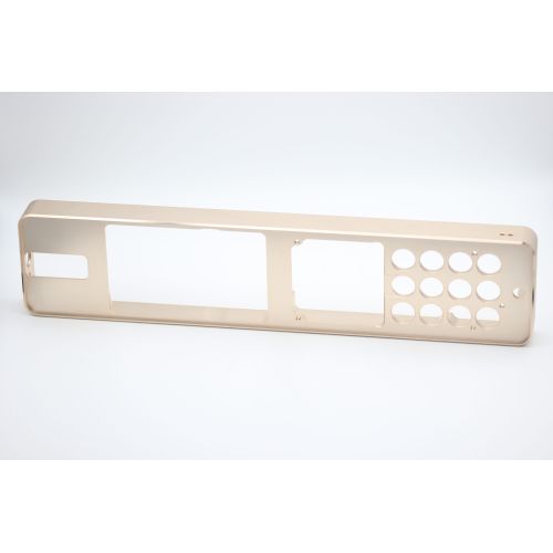 Aluminum door lock panel