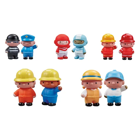 Soft Vinyl Figure Silicone Mold Doll Toy for Kids