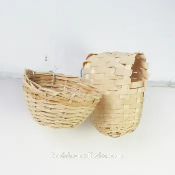 Bamboo nests for small birds