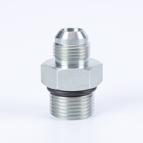 Hydraulic Adapters JIC Male Thread Straight O-RING Transition Joint Factory