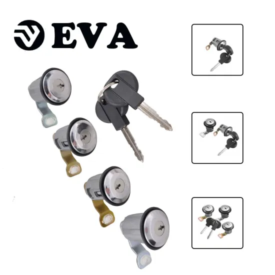 EVA Factory Lock Barrel Set with Keys 9170G3 for Citroen Berlingo, XSARA Picasso, Peugeot Partner Ranch 252522
