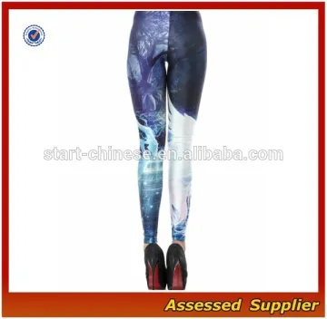 Fashion Style Sexy Wholesale Women Craphic Print Galaxy Leggings Shell007