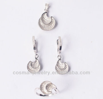 new indian bridal silver jewelry set