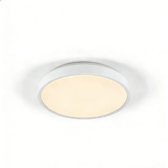 Ceiling-mounted LED light for interiors