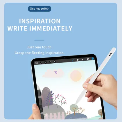 Universal Capacitive Stylus Pen for Apple, Huawei, Samsung, and Xiaomi Devices