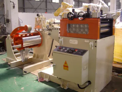 LIHAO High-Quality Steel Sheet Roller Decoiler and Straightener for Punch Press