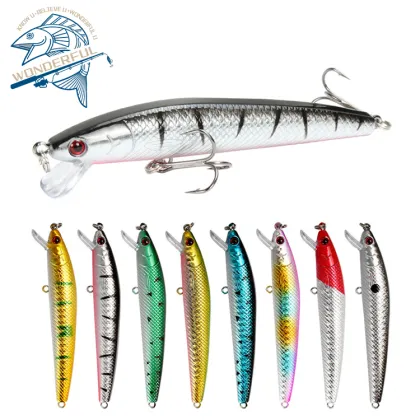 Bionics Multicolor Freshwater Swimming Trolling Jerkbait Lure