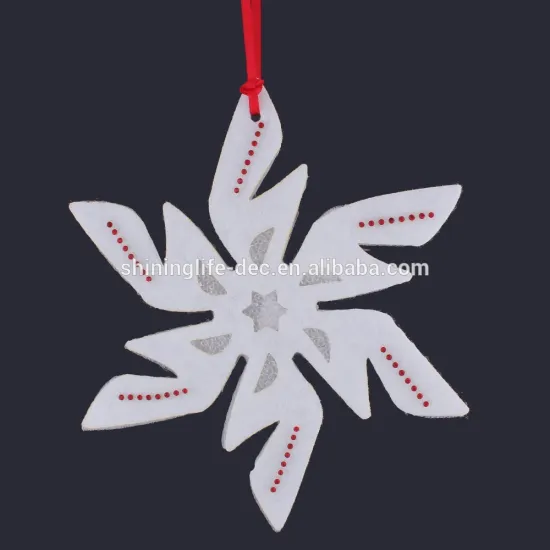 snowflake ornament Non-woven Fabric Bulk Buy Christmas Decorations