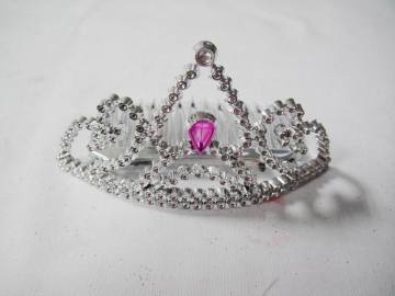 Simple PP Crown Tiara Comb