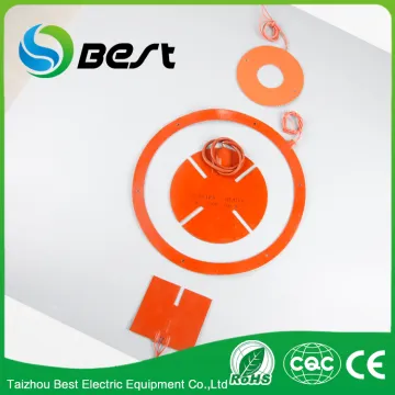Thin plate silicone rubber heater 220 volt with temperature controller