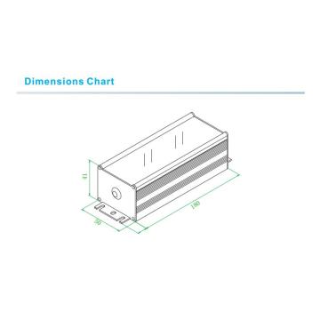 Driver led com classificação 24v 40w IP