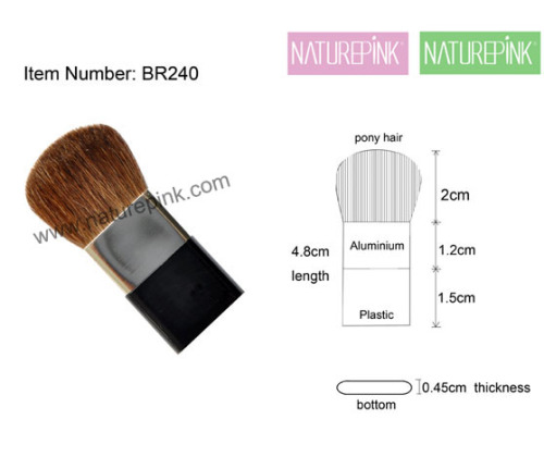 Make up Compact Blush Brush Cosmetics Brush (BR240)