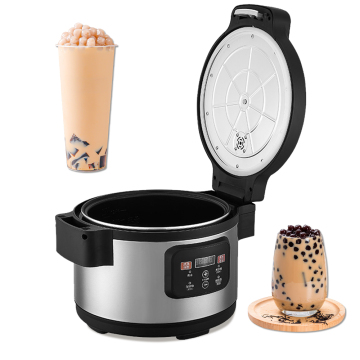 Commercial 12L Tapioca Pearl Cooker for Milk Tea Bakery, 1850W