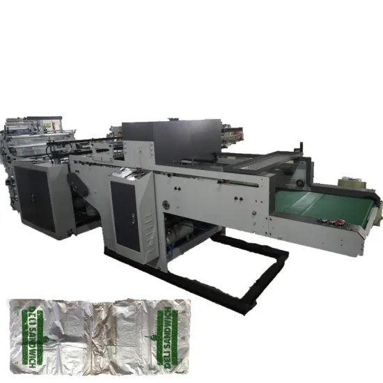 HS-BX+P-1200 Series Automatic Multifunction Side Seal Plastic Bag Making Machine