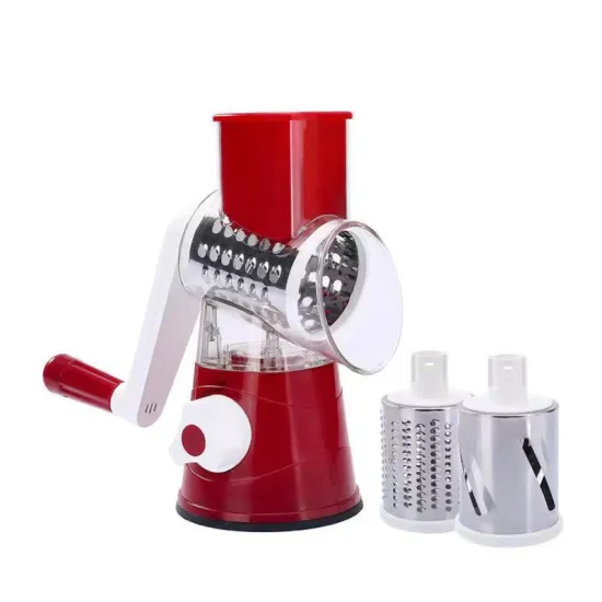 HYRI 2024: The Ultimate 3-in-1 Kitchen Tool - Hand-Cranked Cheese, Onion, Potato, Carrot, and Vegetable Slicer Grater