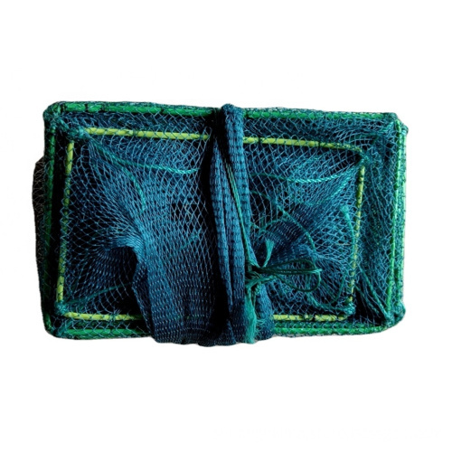 Affordable Mud Culture Farming Supplies: Collapsible Fishing Traps and Crab Traps with Steel Wire Frames