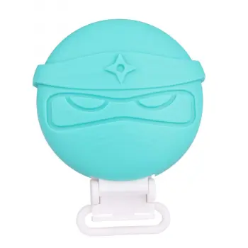 Personalized Silicone Baby Teether Pacifier Clip Chain